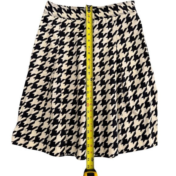 Merona Houndstooth Cotton A-Line Skirt Size 2 - Picture 6 of 6